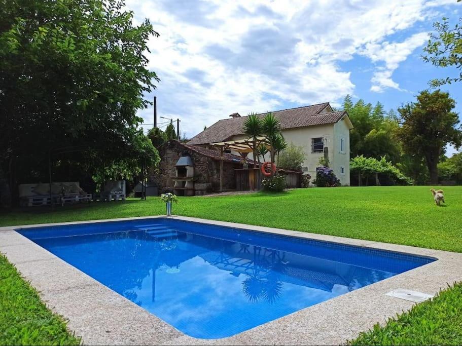 A Vina De Lina. Turismo Rural Con Piscina Y Finca. Villa Pontevedra Bagian luar foto